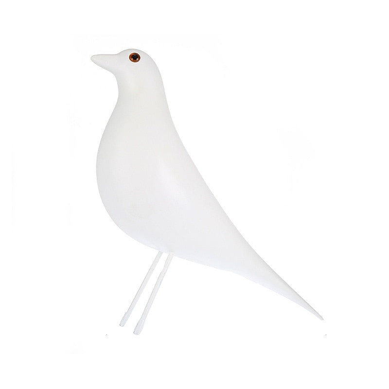 Simple Colorful Bird Figurine Nordic Blackbrid Desktop Ornament Decoration For Living Room Sideboard Office Desk Nordic Home Decor