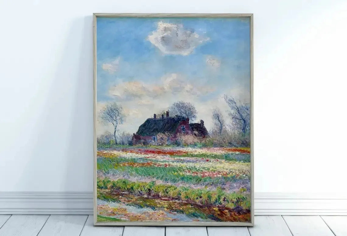 Famous Paintings Impressionist Abstract Landscape Wall Art Fine Art Canvas Prints For Living Room, Bedroom & Home Décor