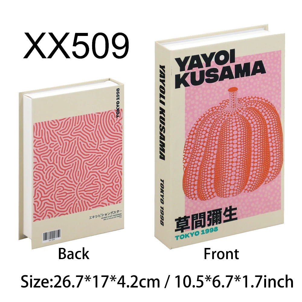 Fashion Art Style Faux Books Coffee Table Decor Book Box Storage Boxes Luxury Practical Ornamental Decoration For Modern Home Decor