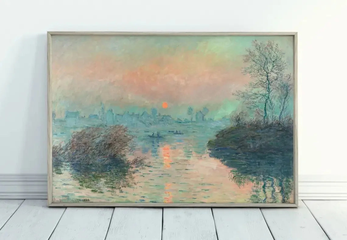 Famous Paintings Impressionist Abstract Landscape Wall Art Fine Art Canvas Prints For Living Room, Bedroom & Home Décor