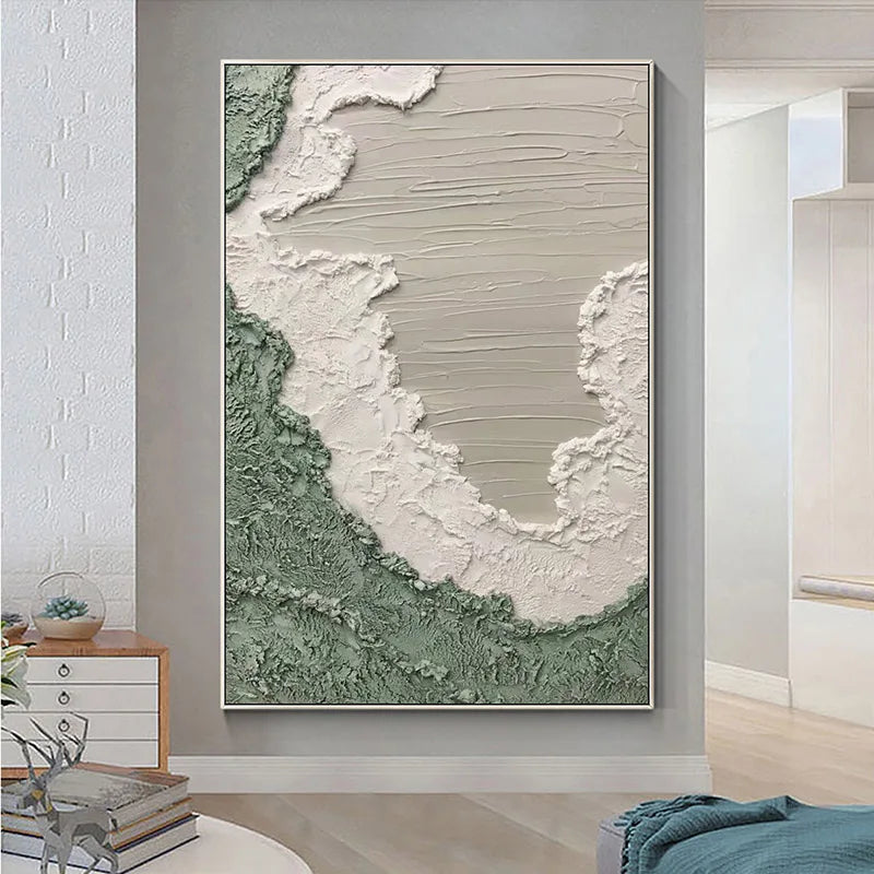Abstract Sea Surf Coastal Wall Art Fine Art Canvas Prints Beach Landscape Ocean Waves Seascape Pictures For Living Room