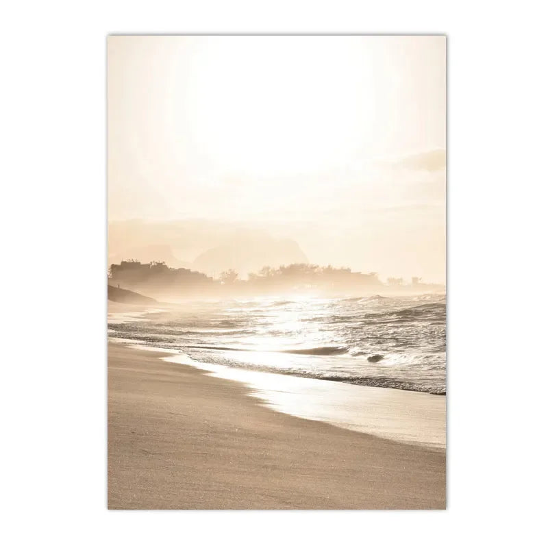 Tranquil Sunset Seascape Landscapes Wall Art Fine Art Canvas Prints Gallery Pictures For Living Room Bedroom Modern Nordic Pictures Of Calm 2025