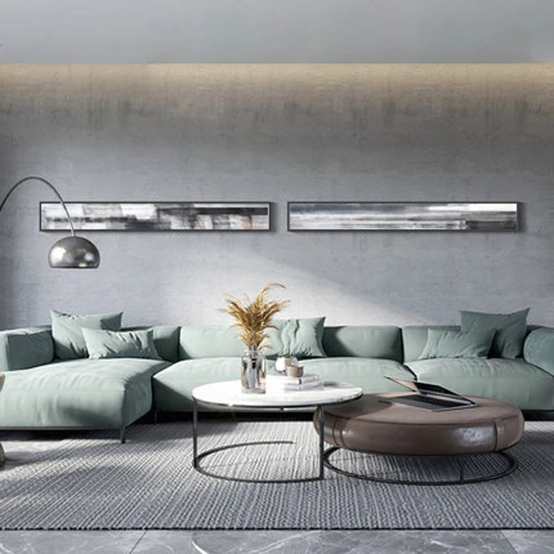 Urban Gray Abstract Wall Art Fine Art Canvas Prints Vertical Horizontal Format Pictures For Modern Living Room Bedroom Home Office Decor