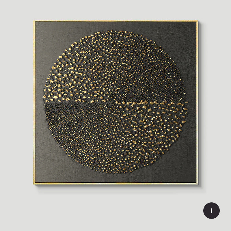 Abstract Geometric Patterns Wall Art Fine Art Canvas Prints Square Format Pictures For Luxury Apartment Living Room Modern Home Office Decor