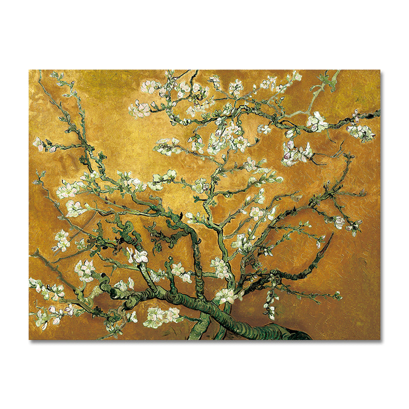 Famous Artists Vincent Van Gogh Almond Blossoms Painting Fine Art Canvas Print Classic Vintage Wall Art Print For Living Room Dining Room