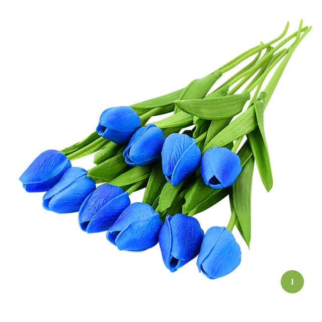 Fashionable Tulips Artificial Flowers For Maintenance-Free Creative Home Décor Floral Displays For Living Room Dining Room Nordic Home Decoration