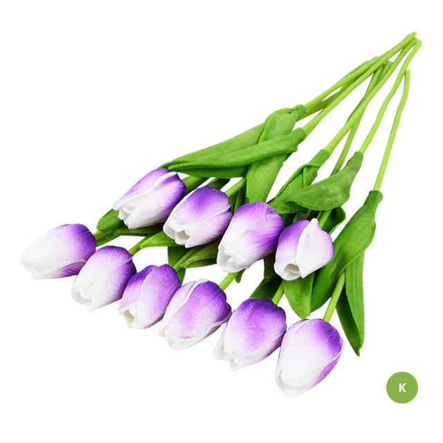Fashionable Tulips Artificial Flowers For Maintenance-Free Creative Home Décor Floral Displays For Living Room Dining Room Nordic Home Decoration