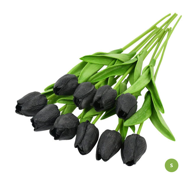 Fashionable Tulips Artificial Flowers For Maintenance-Free Creative Home Décor Floral Displays For Living Room Dining Room Nordic Home Decoration