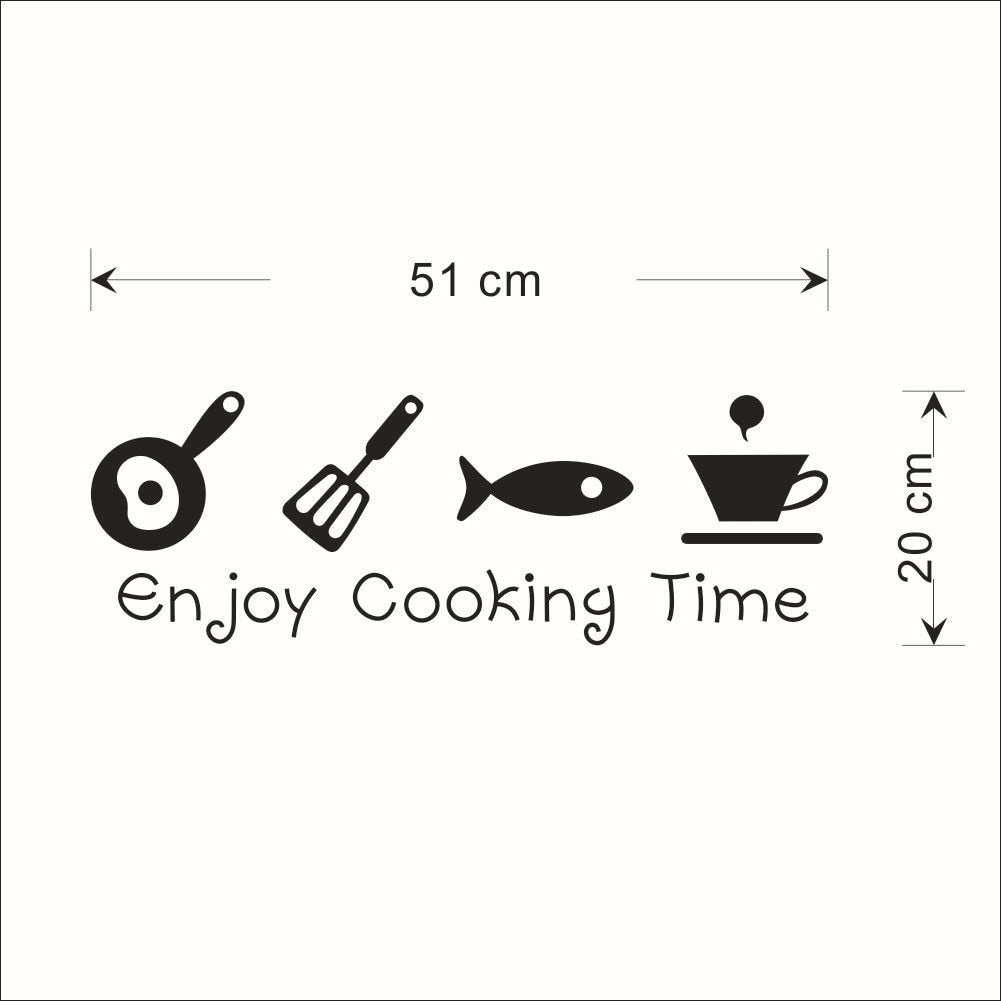 Kitchen Quotes Wall Decals Removable Vinyl PVC Wall Stickers For Kitchen Café Dining Room Decoration Creative DIY Kitchen & Home Decor