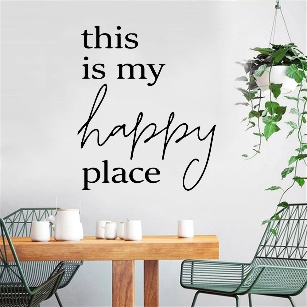 Home Decor Inspiration Quotation Wall Decal Removable PVC Vinyl Wall Sticker For Bedroom Living Room Study Kid's Playroom Creative DIY Wall DecorHome Decor Inspiration Quotation Wall Decal Removable PVC Vinyl Wall Sticker For Bedroom Living Room Study Kid's Playroom Creative DIY Wall Decor