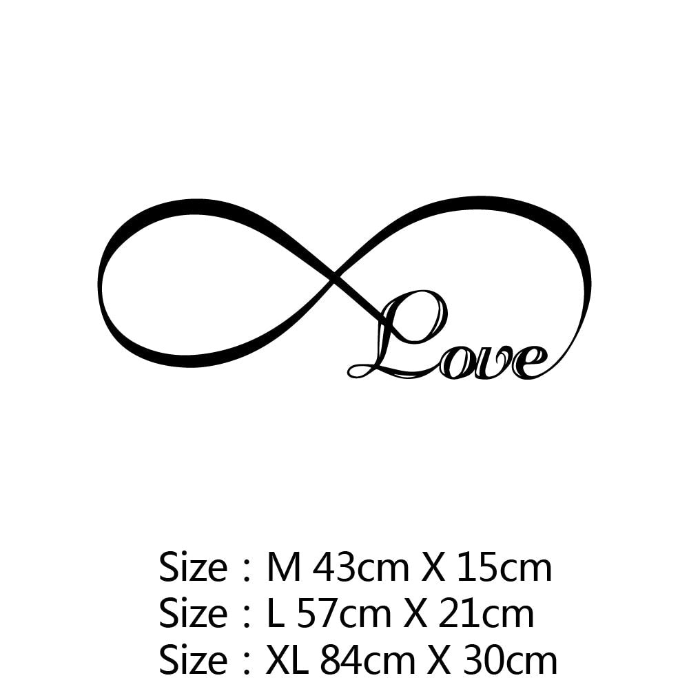 New Design Lovers Quotes Wall Sticker For Bedroom Decor Decals Room Decoration Stickers Sweet Home Girls Room Mural Wallpaper