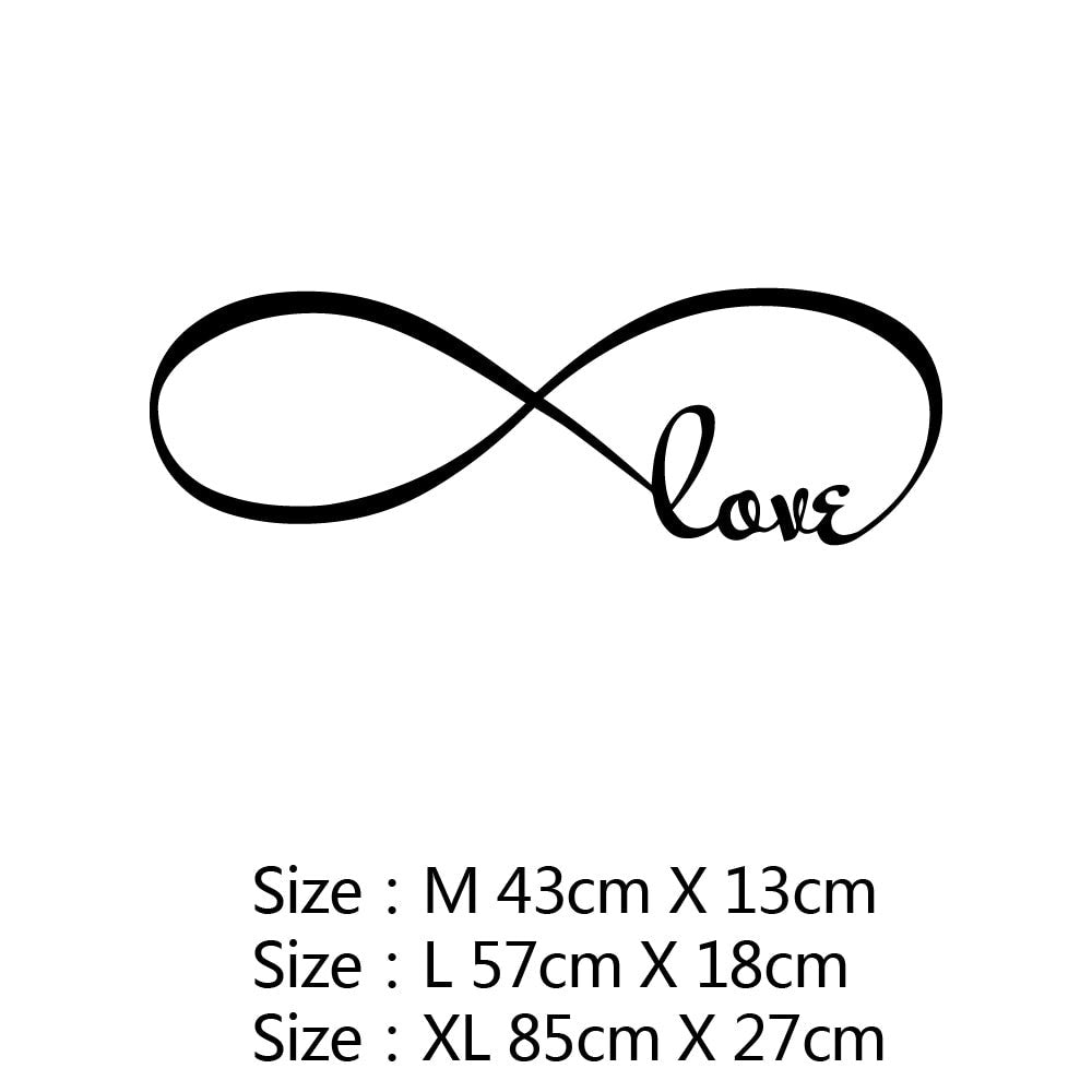 New Design Lovers Quotes Wall Sticker For Bedroom Decor Decals Room Decoration Stickers Sweet Home Girls Room Mural Wallpaper