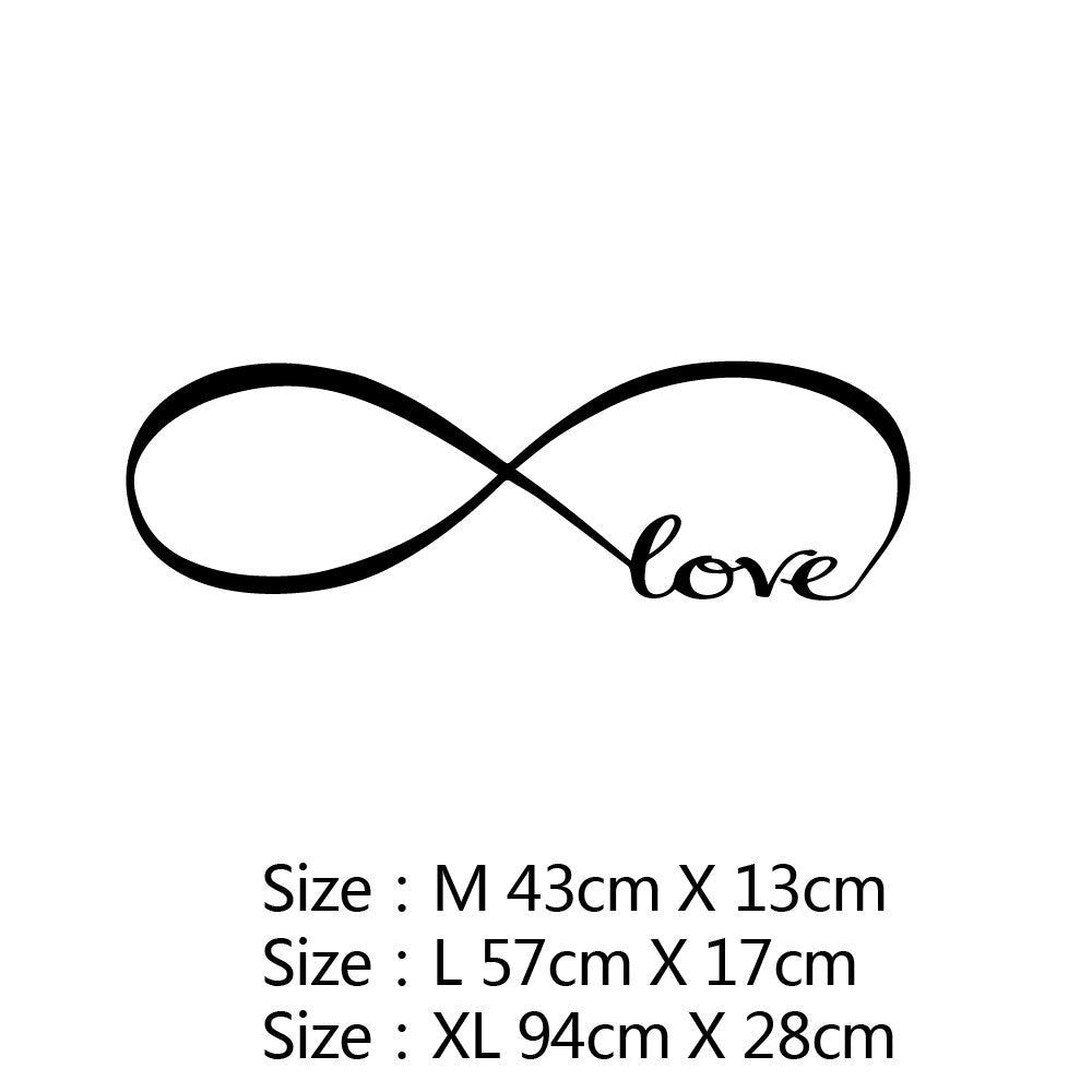 New Design Lovers Quotes Wall Sticker For Bedroom Decor Decals Room Decoration Stickers Sweet Home Girls Room Mural Wallpaper