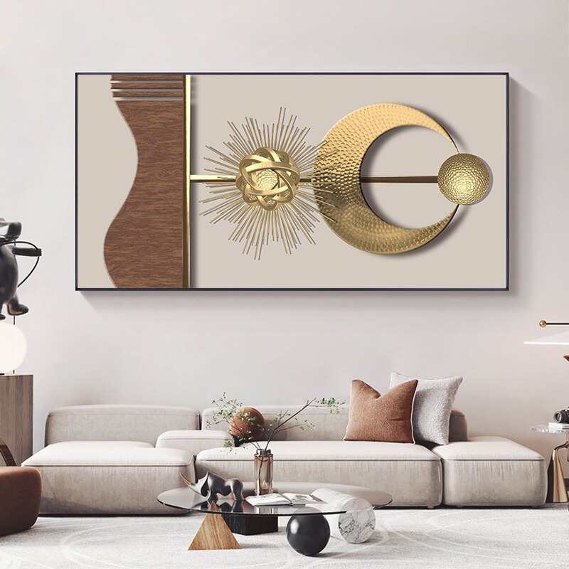 Minimalist Contours Bare Abstract Wall Art Canvas Prints Neutral Color Modern Pictures For Urban Apartment Living Room Home Office Interior Decor