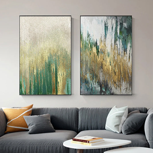 Jaded Rust Vintage Abstract Wall Art Fine Art Canvas Print Modern Pictures For Luxury Living Room Designer Bedroom Decor Contemporary Office Interiors