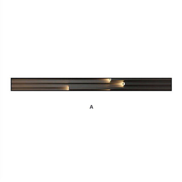Modern Abstract Lighting Aesthetics Wall Art Fine Art Wide Format Canvas Prints Vertical Format Slim Strip Pictures For Luxury Loft Living Room