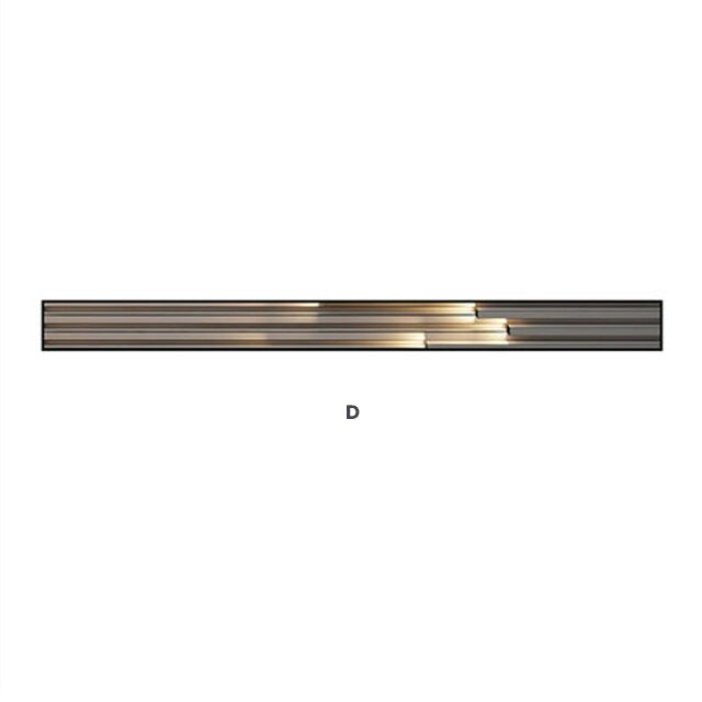 Modern Abstract Lighting Aesthetics Wall Art Fine Art Wide Format Canvas Prints Vertical Format Slim Strip Pictures For Luxury Loft Living Room