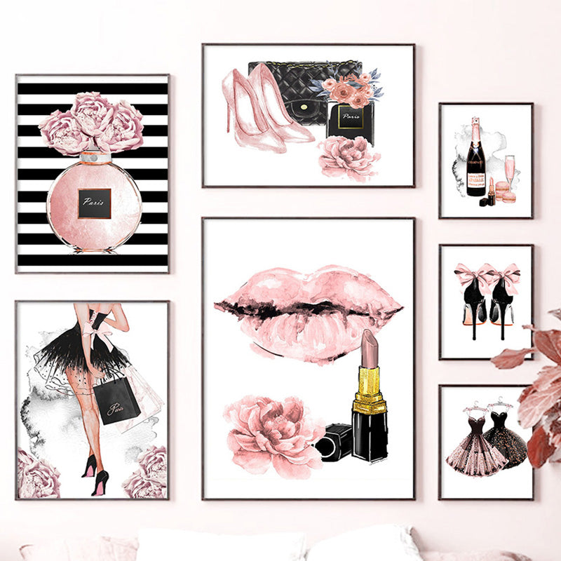 pink-lipstick-paris-perfume-fashion-wall-art-fine-art-canvas-prints-gl-nordicwallart-com for Free Printable Fashion Wall Art Pink Lipstick Paris Perfume Fashion Wall Art Fine Art Canvas Prints Gl – NordicWallArt.com for Free Printable Fashion Wall Art