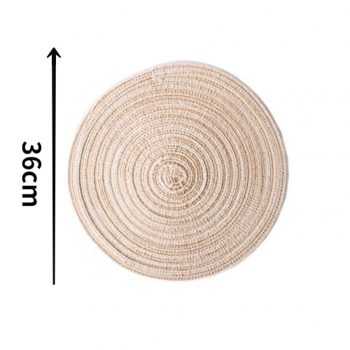 Hand Woven Coasters Naturally Inspired Coffee Table Coasters Non Slip Mats Creative Simple Essential Home Decor From NordicWallArt.com