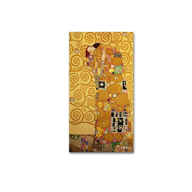 Famous Artists Wall Art Gustav Klimt Trees Paintings Fine Art Canvas Prints Classic Pictures For Modern Living Room Home Interior Decoration