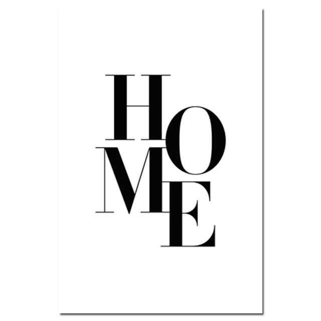 Minimalist Black And White Feathers Home Wall Art Fine Art Canvas Prints Faith Hope Love Quote Nordic Style Pictures For Simple Home Interior Decor