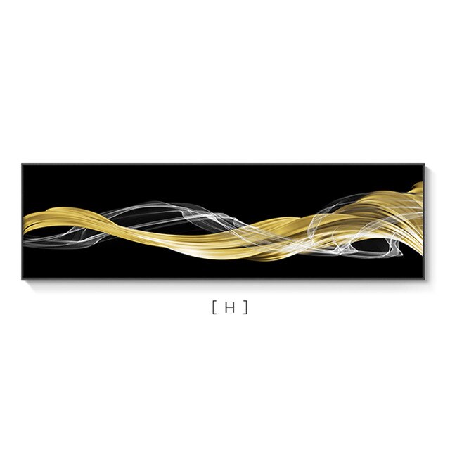 Abstract Flowing Silk Wide Format Wall Art Fine Art Canvas Prints Modern Pictures For Loft Apartment Living Room Above Sofa Wall Art Contemporary Home Decor