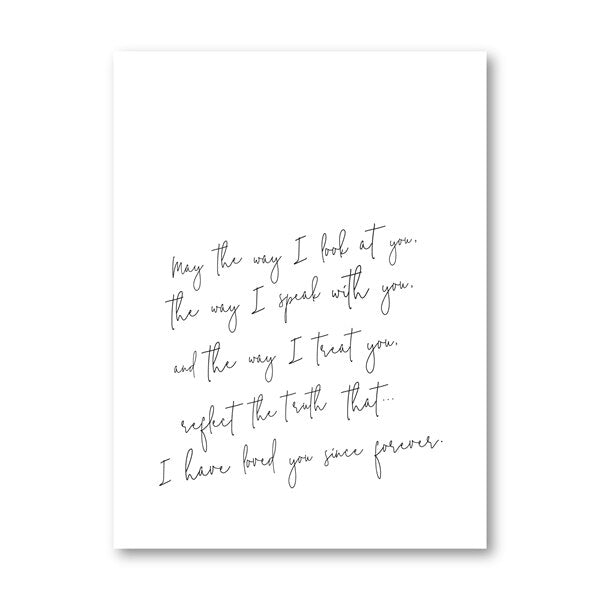 May The Way I Look At You.. Love Quote By Steve Maraboli Quotations Wall Art Minimalist Nordic Style Fine Art Canvas Prints Simple Modern Home Decoration