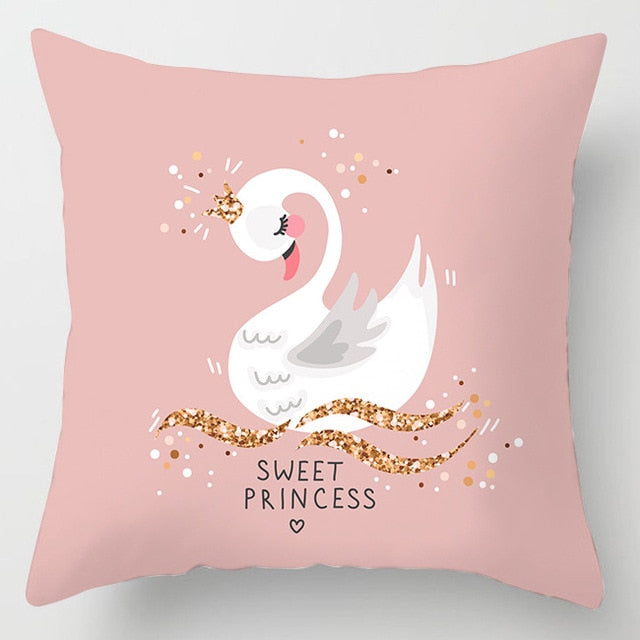 Pink Marble Print 45x45cm Cushion Cover For Sofa Throw Cushions Pillowcase Trendy Pillow Cover Nordic Style Living Room Decor