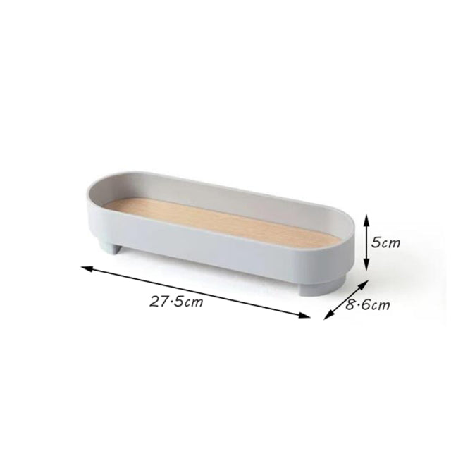 Decorative Nordic Trays For Bedroom Dressing Room Organizer Storage Display Trays For Ornaments Candles Cosmetics Multi-Purpose Accessories