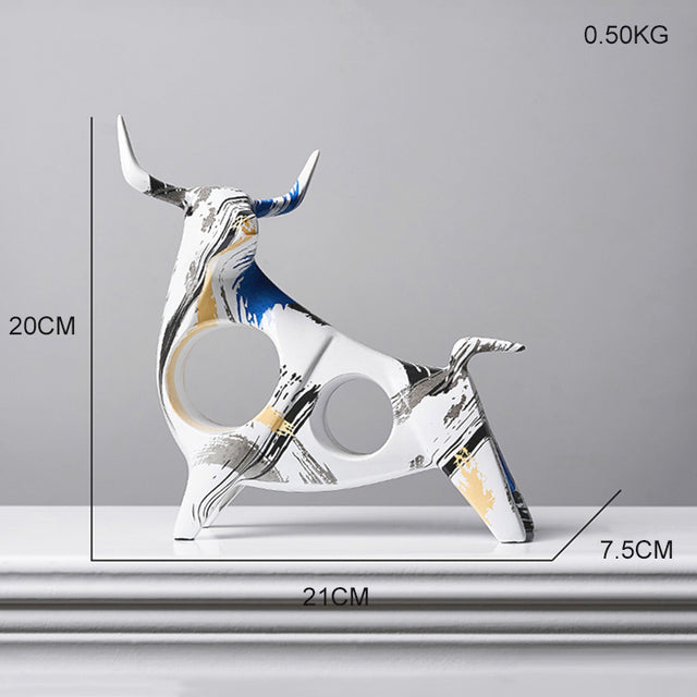 Multicolor Balloon Dog Statues Abstract Animal Ornaments Modern Miniature Art Sculptures Decoration For Living Room Bedroom Nordic Home Decor