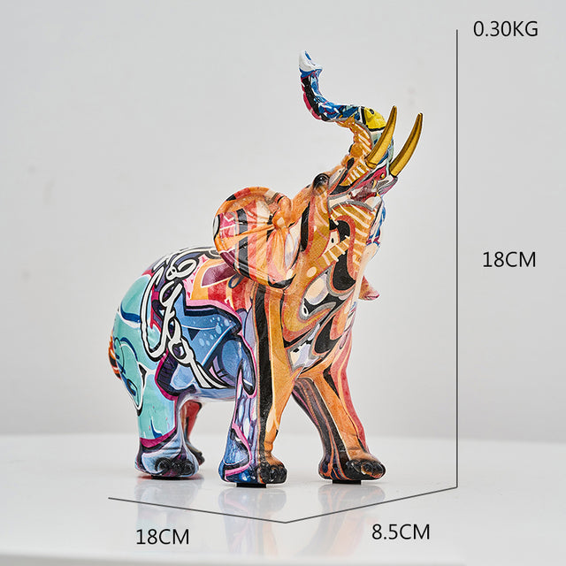 Multicolor Balloon Dog Statues Abstract Animal Ornaments Modern Miniature Art Sculptures Decoration For Living Room Bedroom Nordic Home Decor