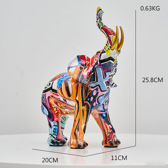 Multicolor Balloon Dog Statues Abstract Animal Ornaments Modern Miniature Art Sculptures Decoration For Living Room Bedroom Nordic Home Decor
