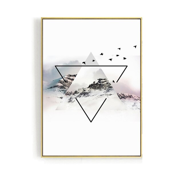 Mount Belalakaya Motivation Quotation Mountain Wall Art Nordic Style Fine Art Canvas Prints Minimalist Pictures For Modern Home Office Interior Decor