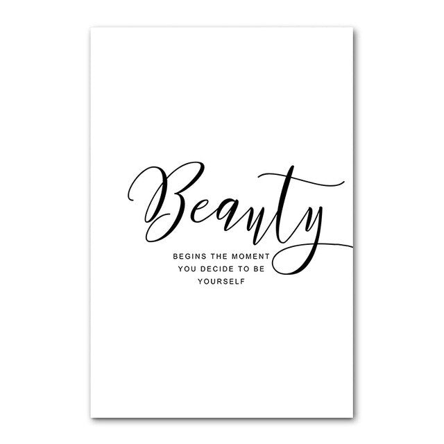 Ballet Girl Dancing Gallery Wall Art Stylish Minimalist Nordic Style Inspirational Quotation Floral Fine Art Canvas Prints Modern Home Decor