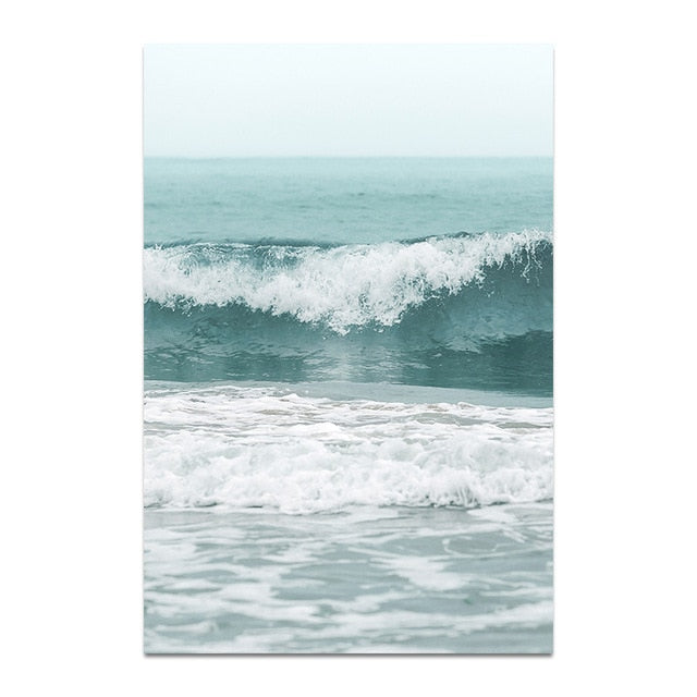 The Peace Of Nature. Rugged Coastal Wilderness Landscape Seascapes Fine Art Canvas Prints Scandinavian Style Modern Home Interior Decor