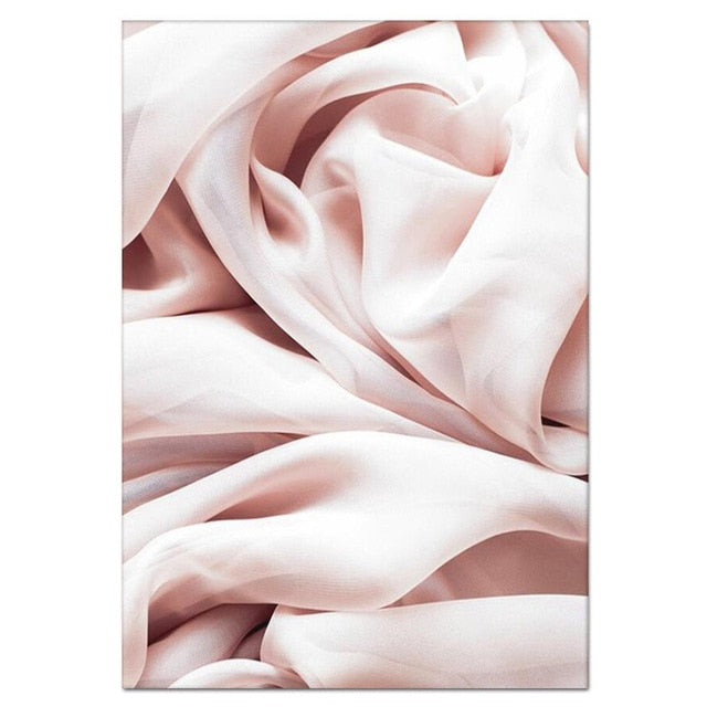 Life Is Beautiful Pink Abstract Wall Art Nordic Minimalist Quotation Fine Art Canvas Prints Modern Pictures For Living Room Bedroom Decor