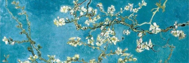 Vincent Van Gogh, Almond Blossom Poster Fine Art Canvas Print Wall Art Poster Famous Dutch Post-Impressionist Paintings For Modern Home Decor