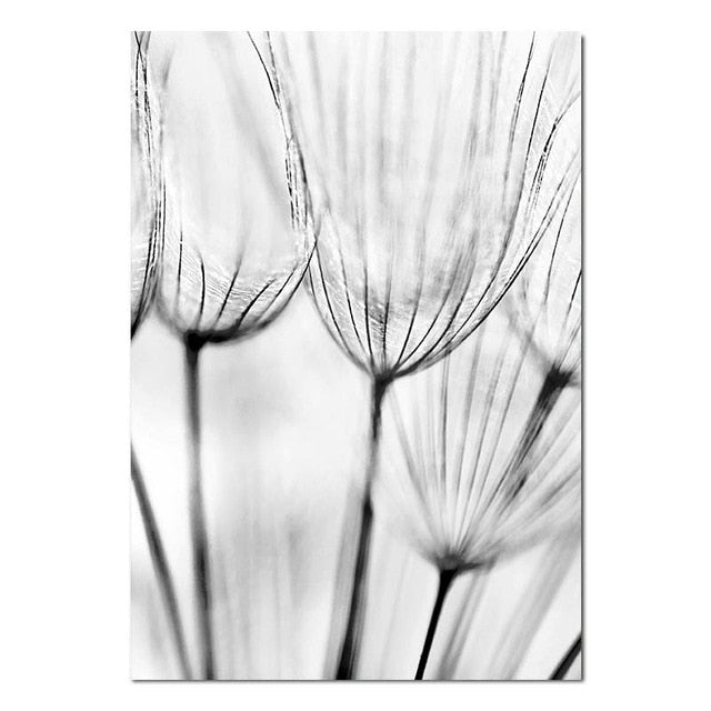 Scandinavian Forest Scenes Minimalist Black & White Gallery Wall Art Nordic Style Fine Art Canvas Prints For Living Room Modern Home Decor