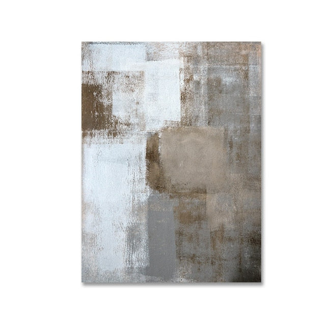 Rustic Vintage Abstract Wall Art Decor Bold Blue Black Bronze Pictures Fine Art Canvas Prints For Modern Office Interiors Home Living Room Decor