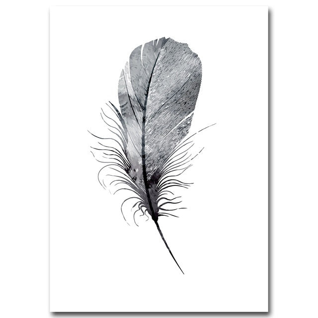 Simple Minimalist Black & White Scandinavian Gallery Wall Art Fine Art Canvas Prints Nordic Style Posters For Living Room Modern Home Decor