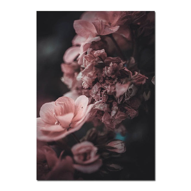 Gorgeous Pink Peonies Wall Art Fine Art Canvas Prints Modern Floral Pictures For Bedroom Living Room Minimalist Styling Glam Home Decor
