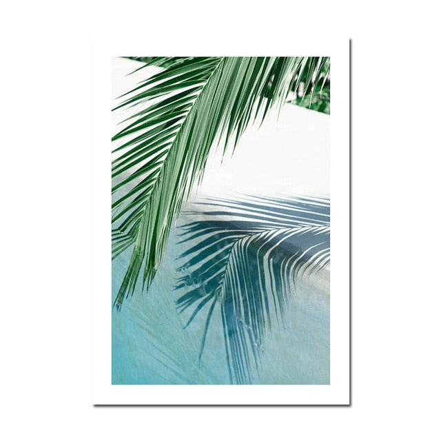 Exotic Tropical Dreams Travel Posters Pineapple & Palms Holiday Dreams Gallery Wall Art Fine Art Canvas Prints Pictures Nordic Style Home Decor