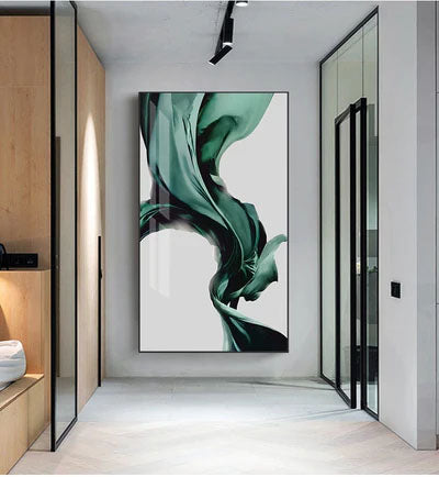 Modern Abstract Minimalist Flowing Wall Art - Encourage The Flow Of Vital Energy Into Your Space