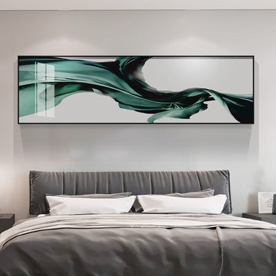 Wide Format wall art is perfect for covering large horizontal spaces, such as above a bed, above a sofa, a dining table, or a TV