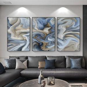 Nordic Living Room Wall Art Fine Art Canvas Prints Inspirational Abstract Minimalist Art Pictures For Scandinavian Style Living Room Decor
