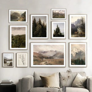 Modern Landscapes Wall Art - Pictures of Calm For Living Room, Bedroom & Home Office Interiors