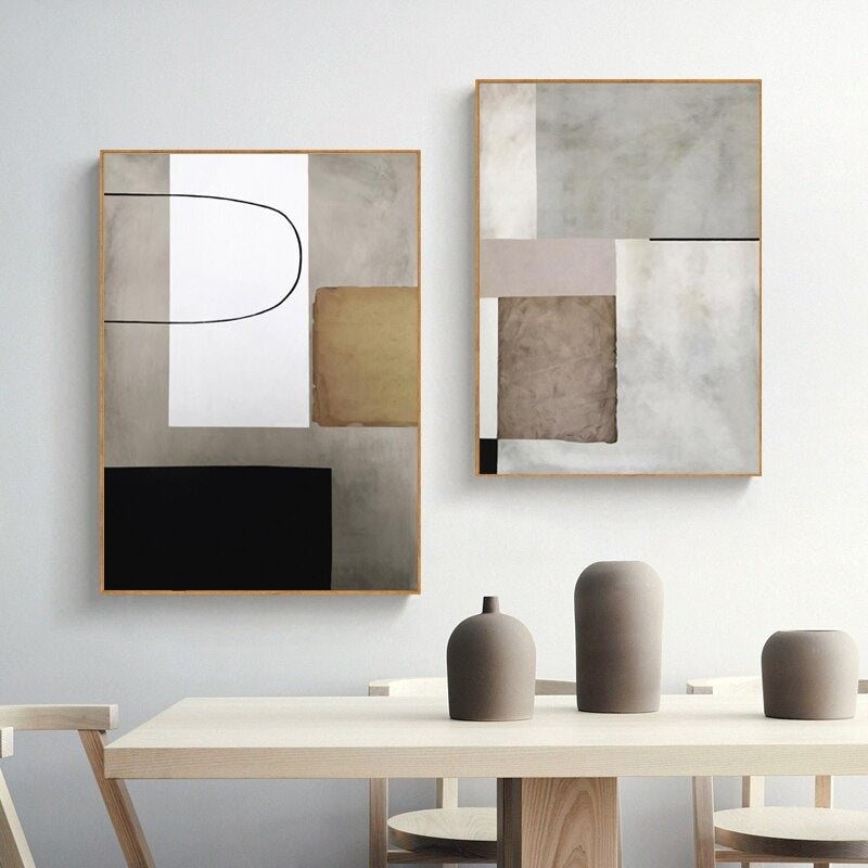 The latest Nordic Abstract Wall Art for modern home, office and retail interiors