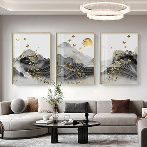 With serene mystical landscapes and lucky golden dreamscapes, our Auspicious collection is designed to help promote prosperity in your environment