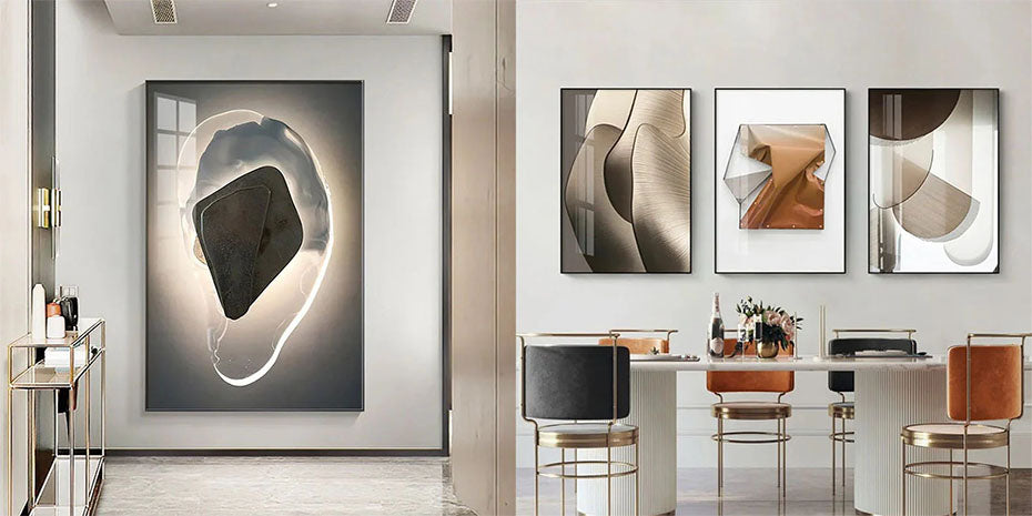 Modern Aesthetics Wall Art Futuristic Abstract Modern Art For Contemporary Interiors
