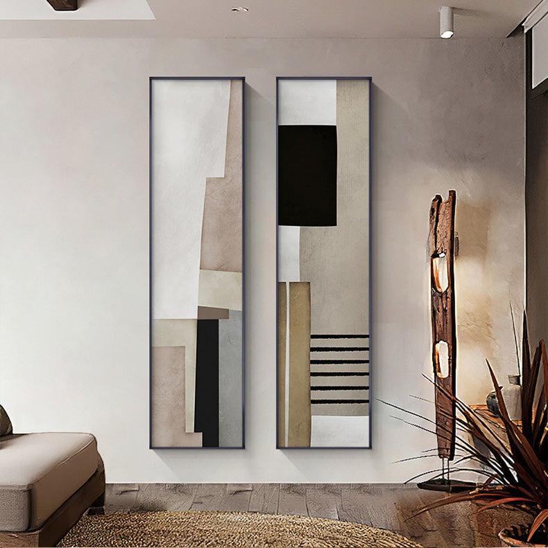 Vertical Format Wall Art For Entrance Hallway Stairway Wall Decor